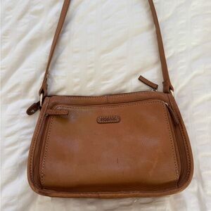 Fossil Leather Crossbody Bag